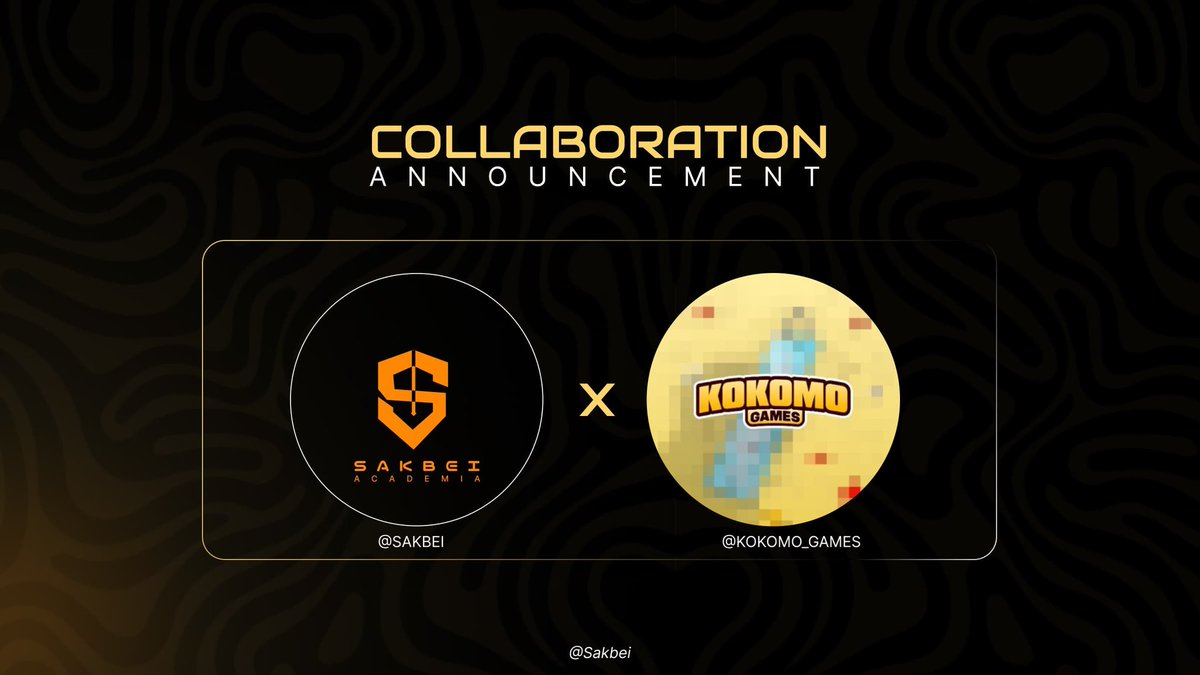 SureRecov's tweet photo. The team at @Sakbie just bagged a headline collaboration with one of the biggest projects with token liquidity worth over $1B in with a working record with headline games with likes of @callofduty.

They are now invested in a game focused on the tapping meta. 
No other than the @kokomo_games, it’s greener pasture from here and throughout! 

Are you fading @Sakbie?