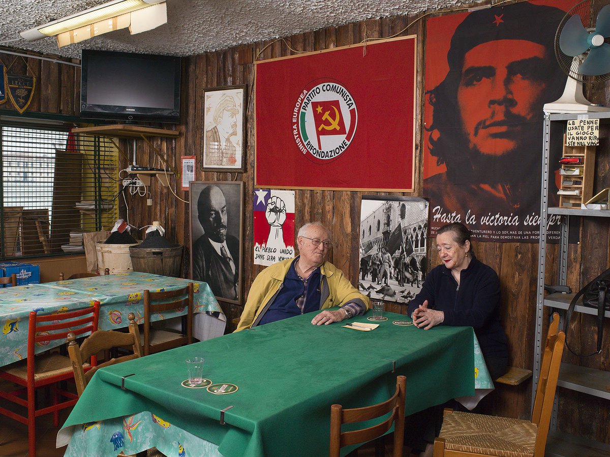 castawaymariner's tweet image. "Red Utopia" by Jan Banning