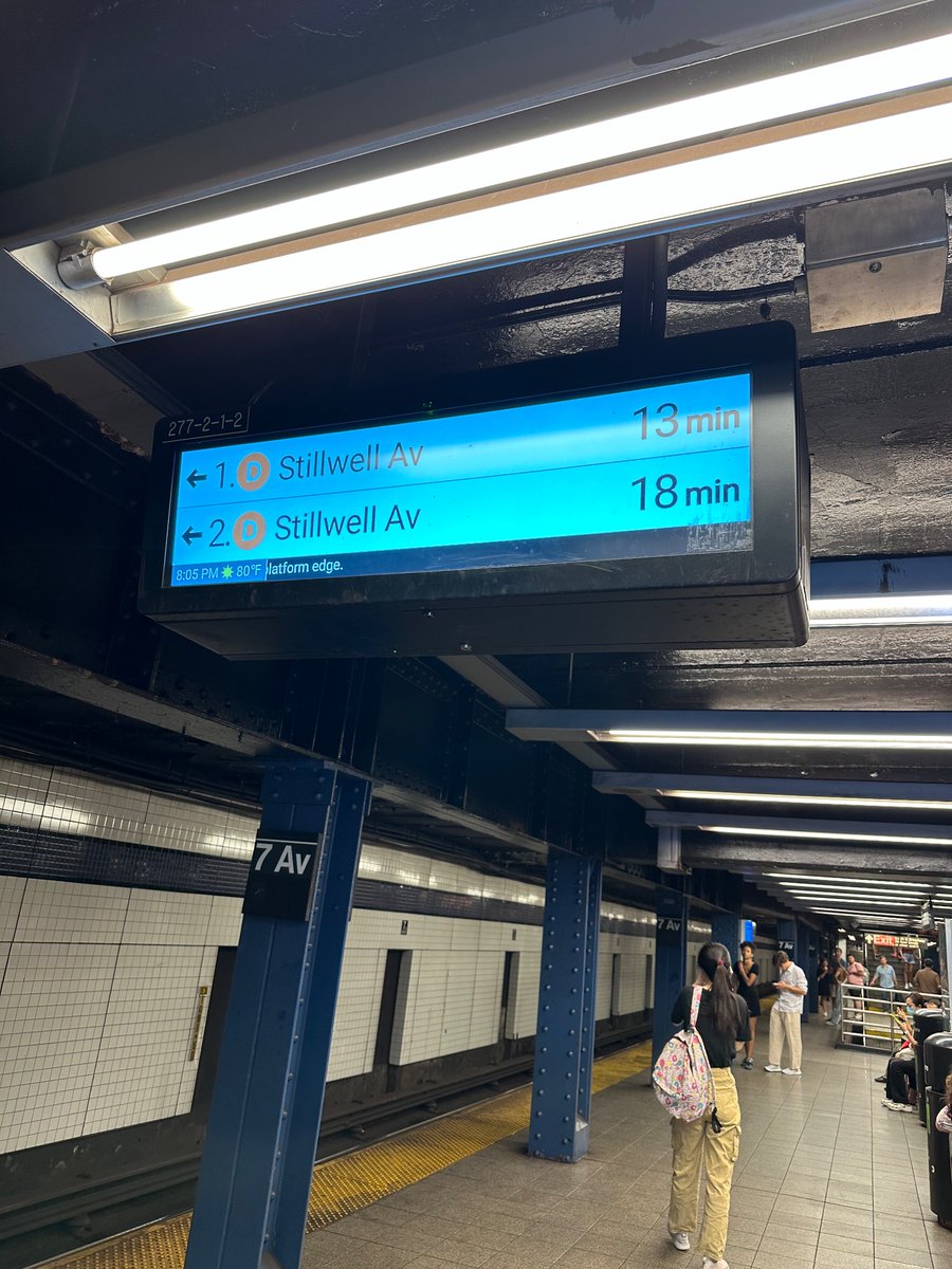 jschandra's tweet image. This is an absurd wait time. Thanks @GovKathyHochul @MTA  #congestionpricingnow