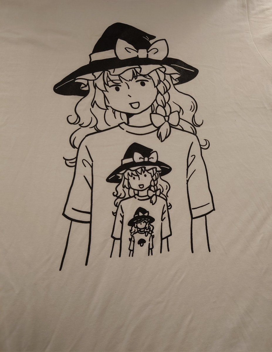 3YAN_317's tweet photo. 生足さんにナイスな魔理沙Tシャツを提供して頂きました!ありがとうございます✨ #stepparty https://t.co/UAlpp4okXH