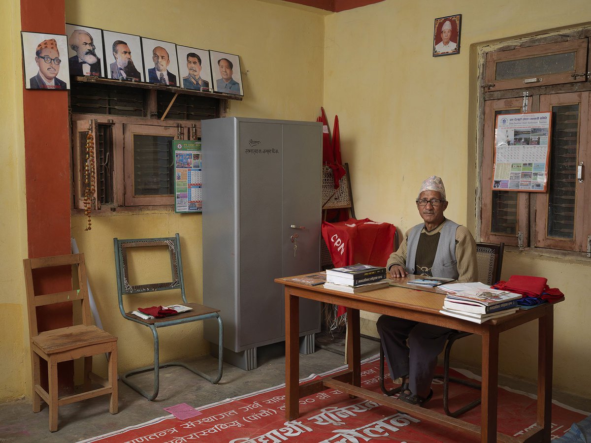 castawaymariner's tweet image. "Red Utopia" by Jan Banning