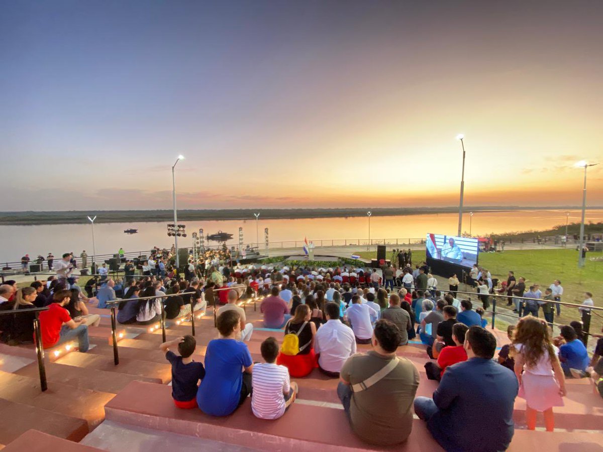 raulatorre's tweet photo. La Costanera Sur es una realidad!.
Mejorando las conexiones viales, menos tiempo en las calles y más tiempo con la familia y un hermoso espacio de esparcimiento que tiene como protagonista a nuestro río Paraguay. https://t.co/Qd1cJZeyUT