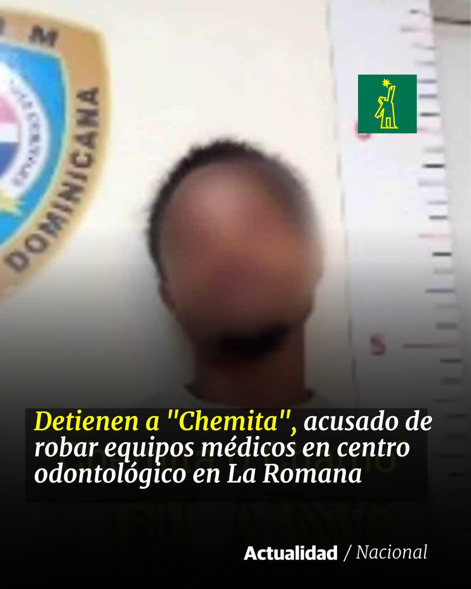 DiarioLibre's tweet photo. 🗞 |#NacionalDL| Las acusaciones incluyen otros tipos de delitos y fraude con tarjetas robadas
🔗 https://t.co/GIscFTJreN
#DiarioLibre #Chemita #Detenido #Robo #ActualidadDL https://t.co/ymzJkbqF1N