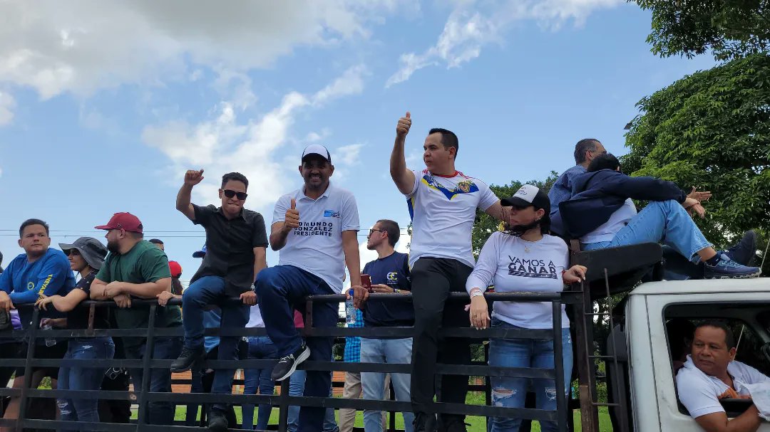 JavierChaida's tweet photo. #20J | Las calles de Monagas se desbordaron para recibir a @MariaCorinaYA , con organización y unidad este 28 de julio Vamos a Ganar y @EdmundoGU será el presidente de todos los Venezolanos. https://t.co/TpH6yvfVUG