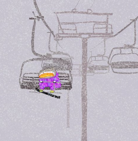 Utiacoin's tweet photo. My friends invited me to the snow
They didn't show up
I realized i did not take my medication
I am alone on the lift https://t.co/mkmPFjialv