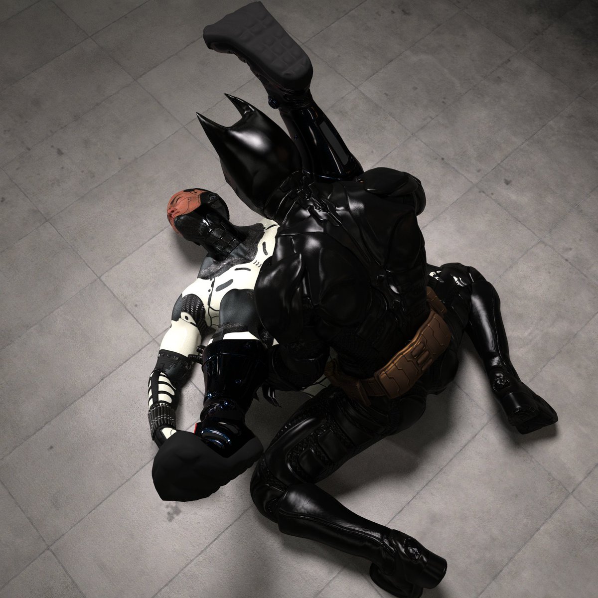 This is what Bruce Wayne did after the mission