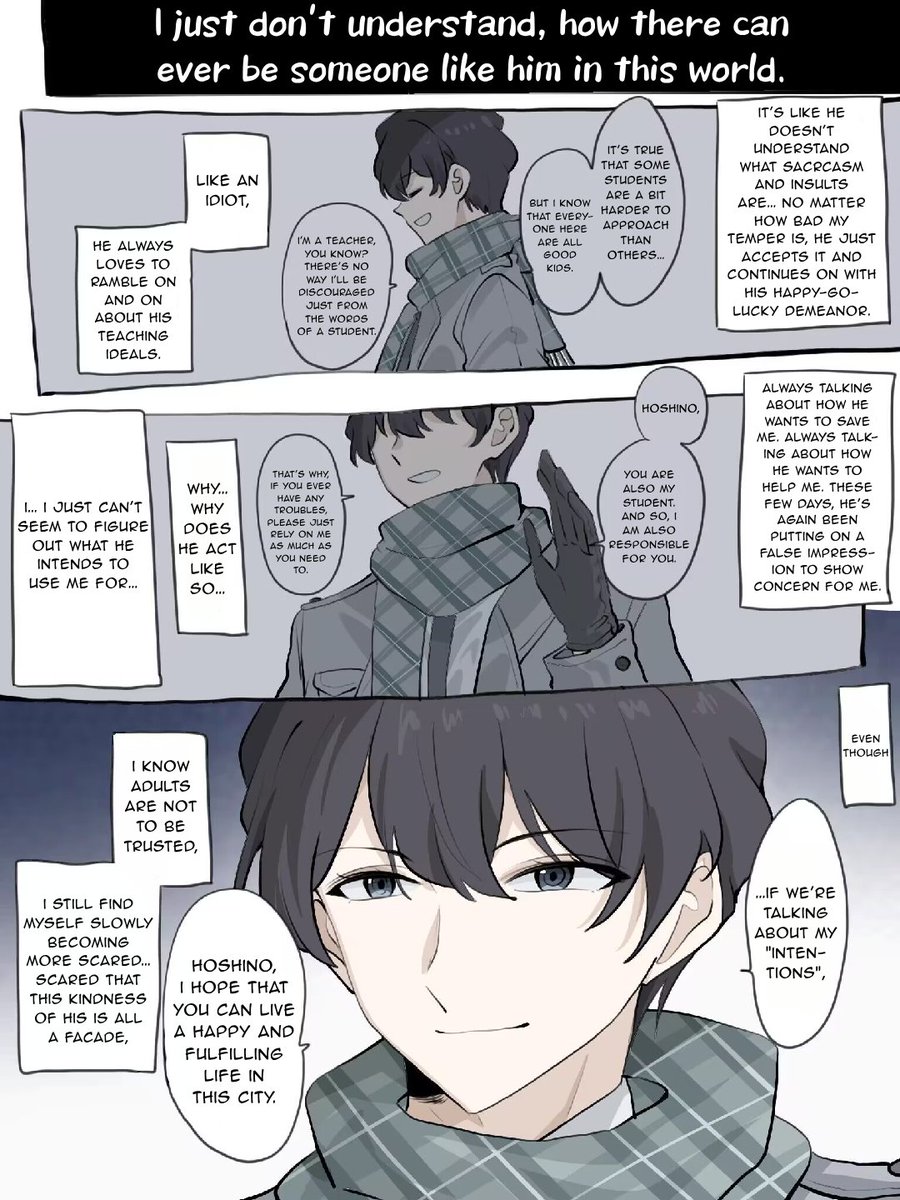 Kurumii_tl's tweet photo. Trauma, part 1, 英文翻译！

Artist: @WhirlwindDog 

Source: https://t.co/ndIZTVWY8x

(1/3) https://t.co/OJnYHL9Lbx