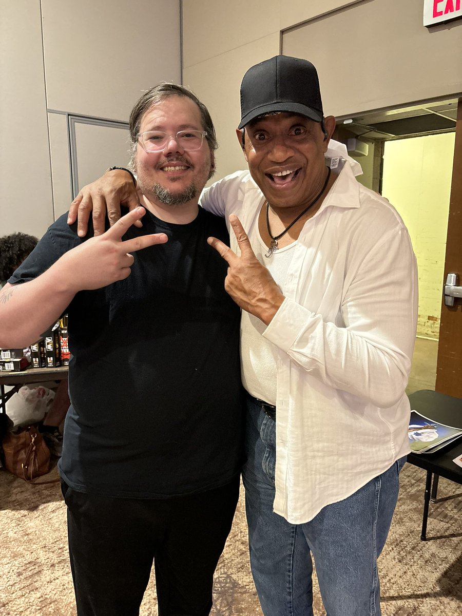 NoBonesRasslin's tweet image. @KayFabulous80 &amp;amp; I met #2ColdScorpio at a recent @AMLWrestling show in Winston-Salem, NC!  
#WCW #HighFlyer #ECW #WWF #wrestling #ProWrestling