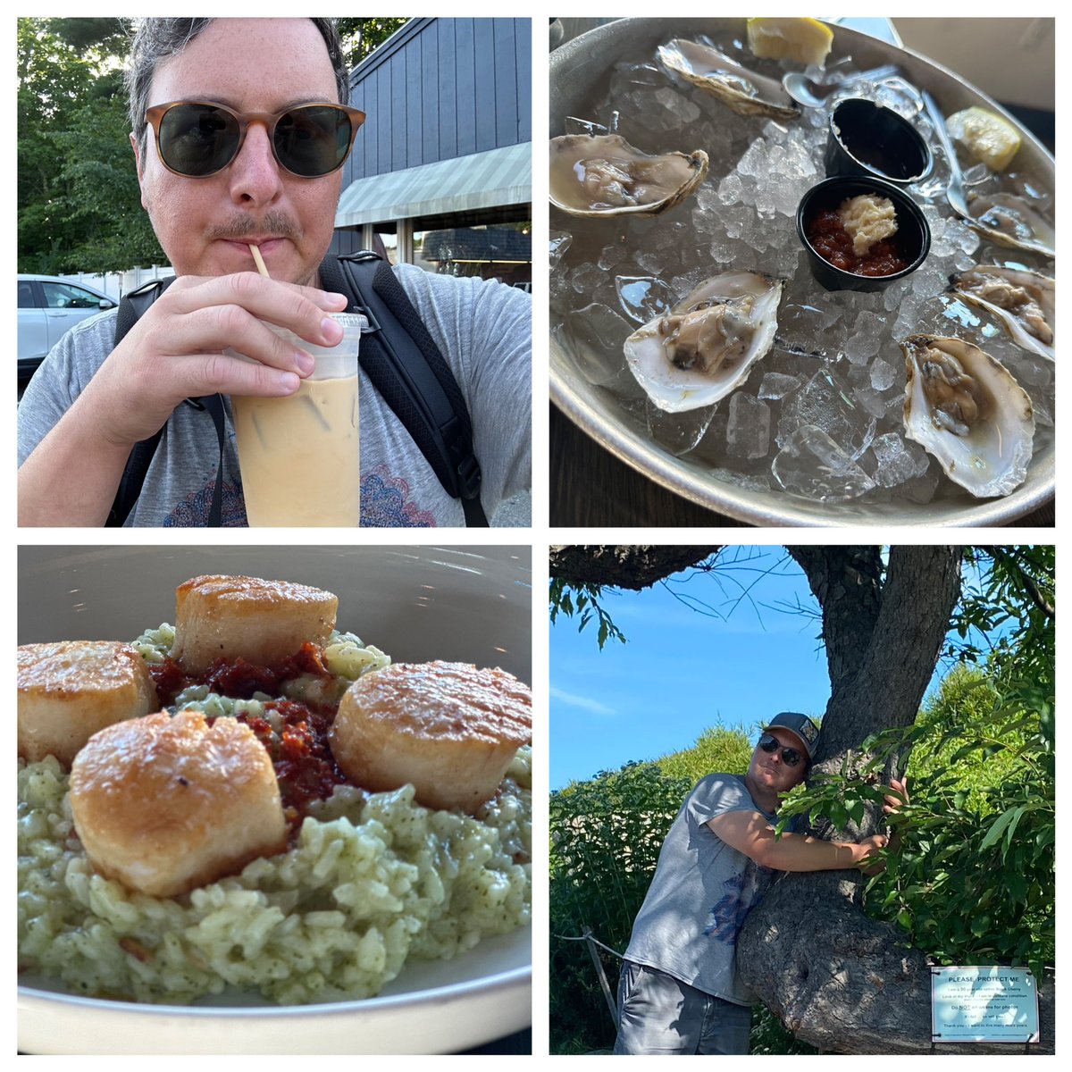 zrayburton's tweet photo. Maine vacation photodump, Pt. 1: #tacos #hotdogs #moxie #candid #foodporn #ogunquit #marginalway #LBSTARL #lighthouse #beach #oysters #scallops #seafood #coffee #treehugger #cherrytree #chocolate #scenic #selfie https://t.co/JFxZggvUOZ