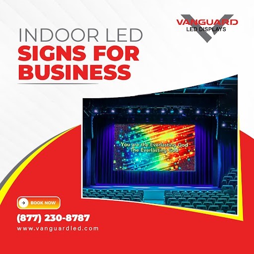 VanguardLED's tweet image. Elevate your business's interior with high-quality indoor LED signs from Vanguard LED Displays. Whether for advertising, information, or decor, our LED signs are designed to impress. 

Learn more: bit.ly/2X2CaVJ 

 #IndoorLEDSigns #BusinessDisplay #VanguardLED