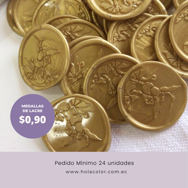 HolaColor's tweet photo. Nuestras medallas de lacre son la opción perfecta para elevar el estilo de tu papelería de lujo. Ordénalas en nuestra tienda online https://t.co/jUgHunCiL7 o a través de WhatsApp.

#HolaColor #MedallasDeLacre #PapeleríaDeLujo #PackagingPremium https://t.co/AEXuyDCQ1g