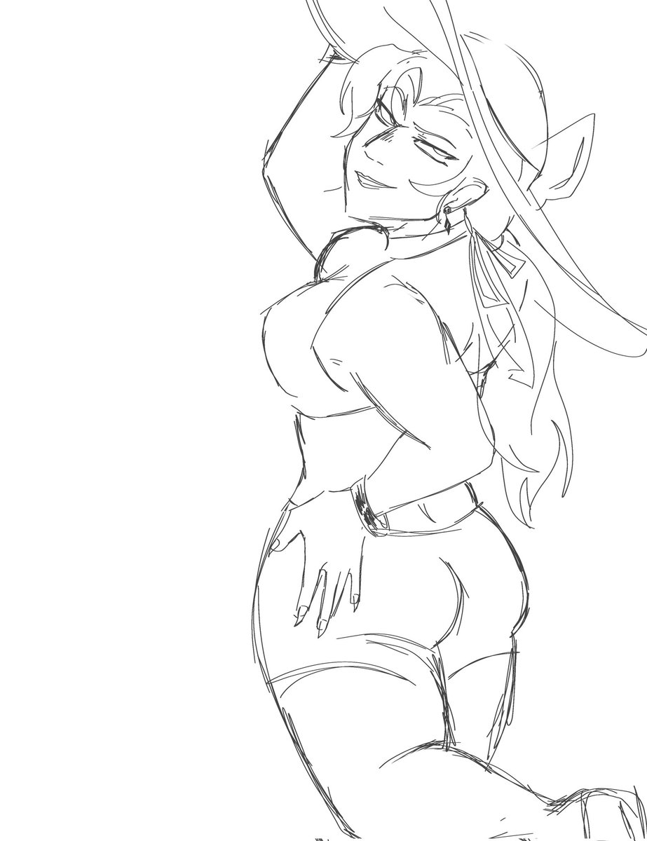 BibbiMax28's tweet photo. I came backkkkkkkk, again #disventurecampallstar #Grett  im practicing anatomy cause, why not, and i drew Grett cause i thinks she is the most beautifull woman in DCAS, i love her ^^ https://t.co/gyt0rcG29Q