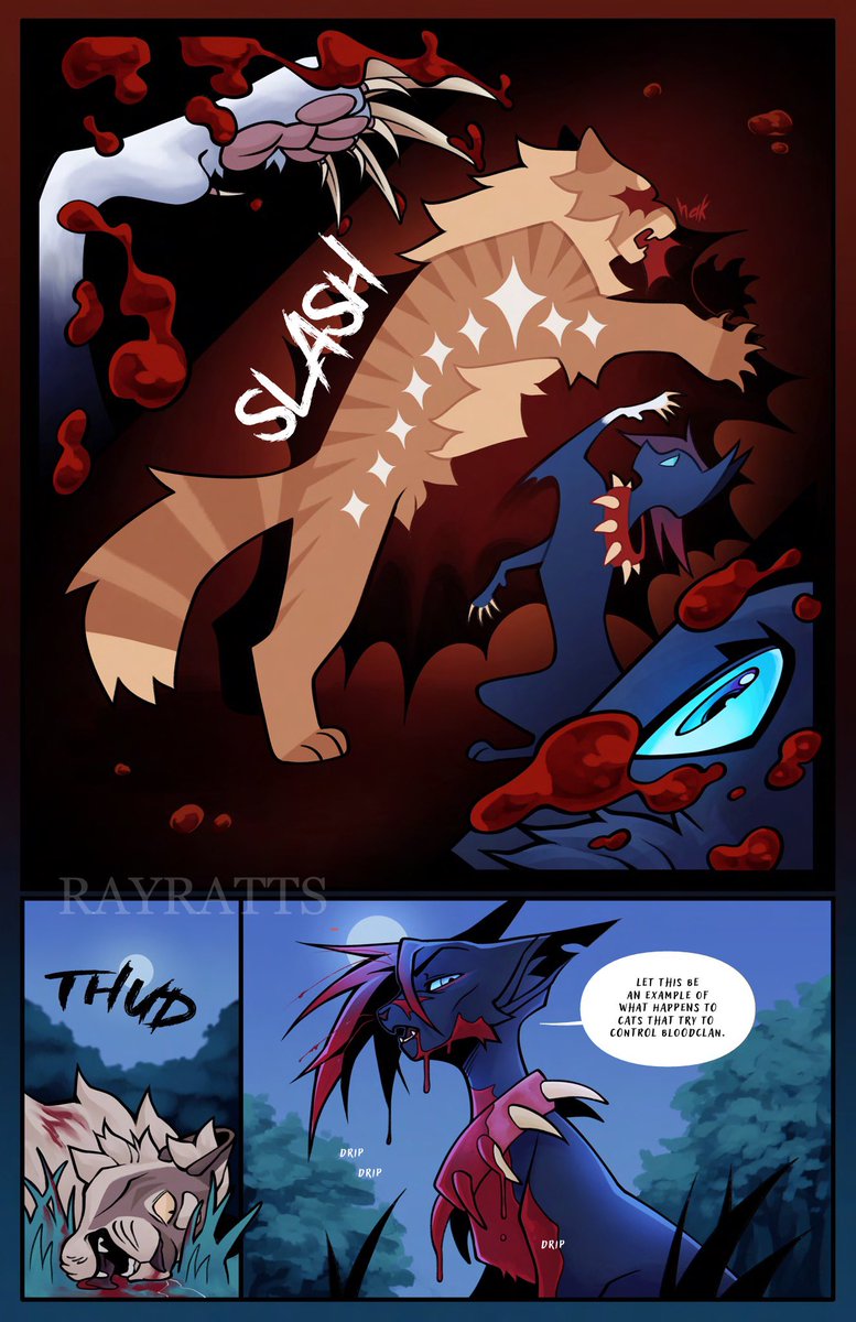 ‼️CW // Blood, Violence, Animal Death🩸But that’s normal for the Warriors series lol