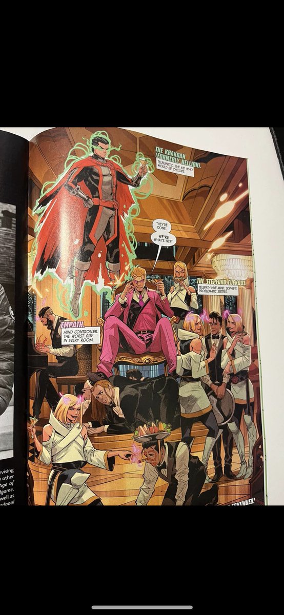 quick1418's tweet image. I am here for this.  Hope they make Empath very evil. #xspoilers