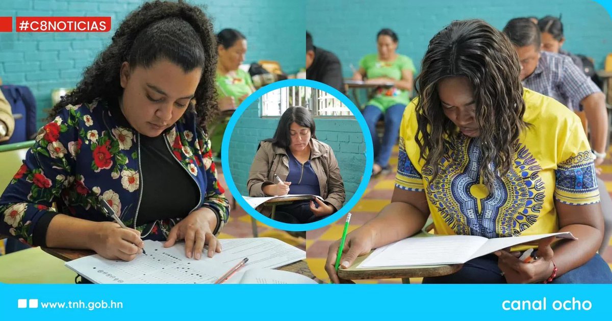 Canal8_hn's tweet photo. #C8Noticias || 📌 La Secretaría de @Educacion_HN (Seduc) realizó la aplicación de las pruebas del Concurso Docente Específico Intercultural Bilingüe (EIB).
🔗𝐄𝐧𝐥𝐚𝐜𝐞:
https://t.co/RN5qa9LHdf
#Seduc #C8Noticias #Canal8 #Consurso https://t.co/NRIEMJ7ddU