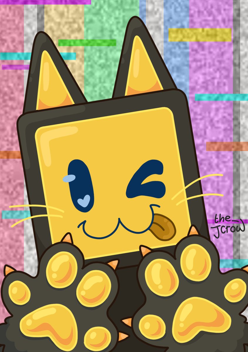 officialjcrow's tweet photo. Some more #artfight revenge with the bonus #happydance GIF for the end of the month dance collab! This time for Randomslimer! https://t.co/PtAvRUTJbx