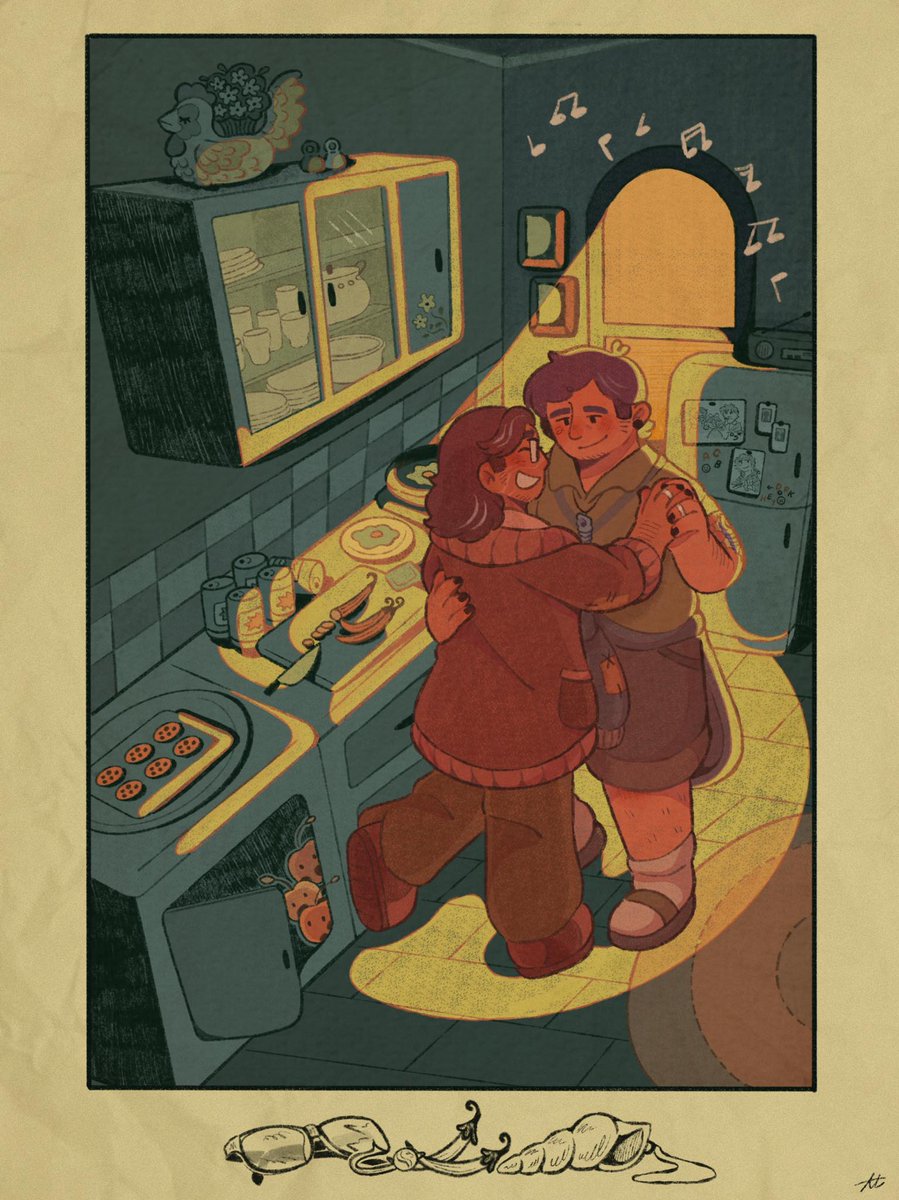 How strange it is to be...in love.
#StardewValley #StardewValleyfanart