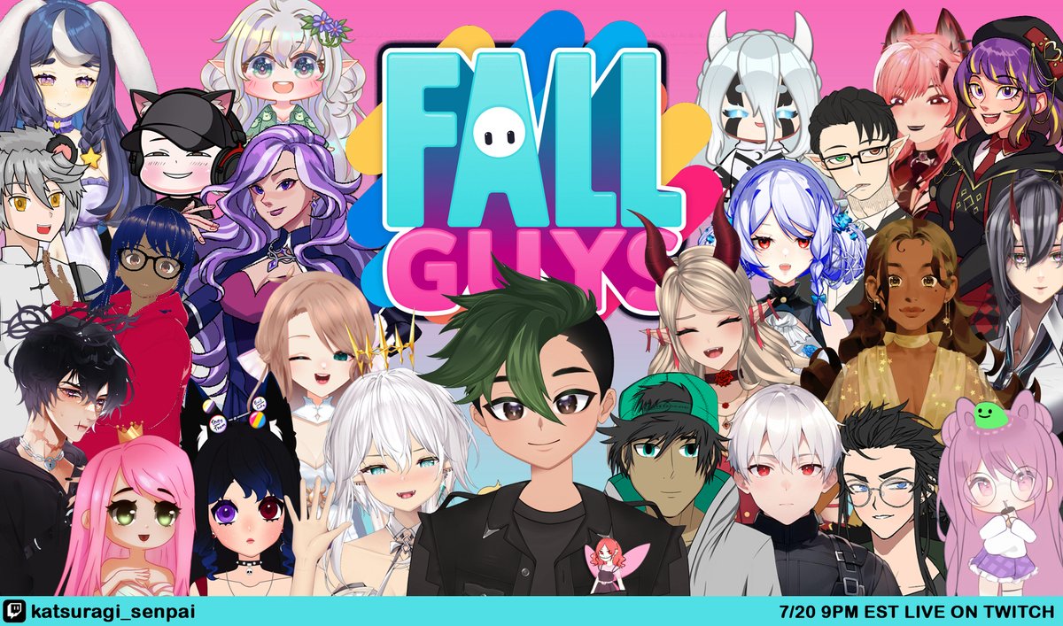 Special event today at 8:00pm CST!! 22 streamers fight for that crown!  Big thanks for <a href="/KATSU_senpaii/">𝙆𝙖𝙩𝙨𝙪 𝙎𝙚𝙣𝙥𝙖𝙞 | ISEKAI SUPERHERO VTUBER</a>  for this messy and crazy fun we’re about to have!!!