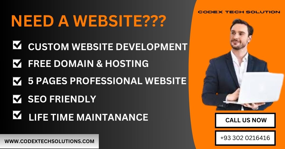 codextechsol's tweet image. #codextechsolution #techcompany #websitedevelopment #graphicDesigning #digitalmarketing