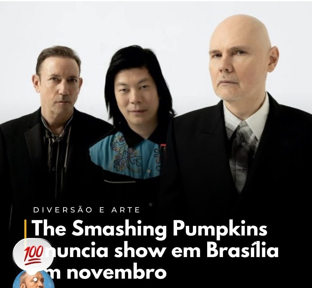 danilo_107's tweet photo. Quando o #SmashingPumpkins finalmente vem a Brasília, já estão parecendo a tripulação da Enterprise... https://t.co/zDAhRQQk7E