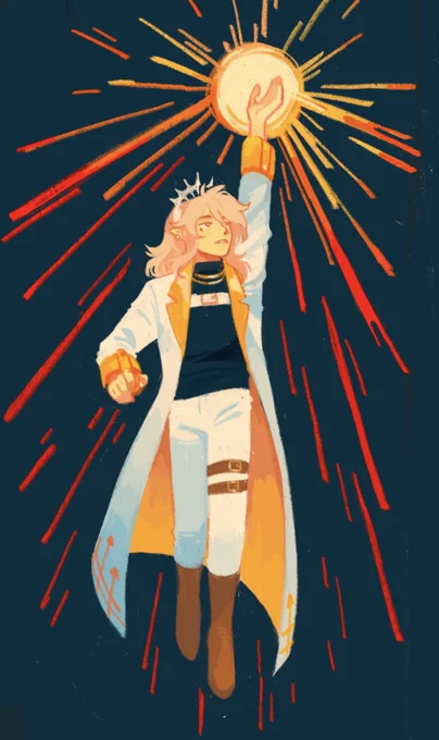 lonely lightbringer.. abel doodle :] 