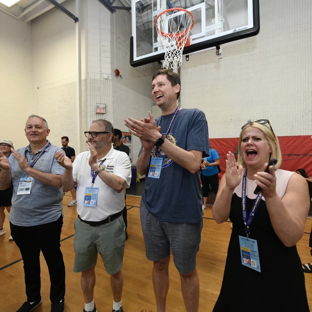 YourMapleRidge's tweet photo. Such an honour to have the Premier the Hon. David Eby join us @BCGames1 to cheer on the athletes and personally thank all the amazing coaches, volunteers &amp; officials for making the Games a huge success!👏🏼 @Dave_Eby

#bcsummergames #mapleridge #bcgov https://t.co/wAZ6azgQBv