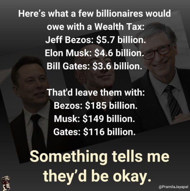 TAX THE SUPER RICH NOW.