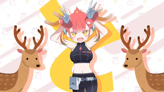 配信 はじめました  ▽ここ SHIKA 