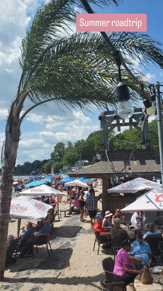 It's a beach day here in Canada