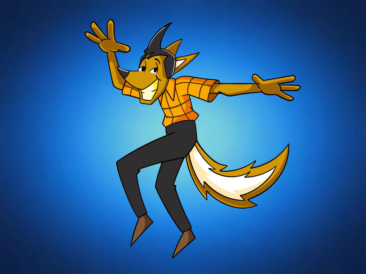 A li'l birthday gift comming from <a href="/JohnMamerTV/">JohnMamer</a> 
Krit as "Ed Grimley" From "The missadventures of Ed Grimley" 
A very 90's cartoon you may might not know, but it's cool. Thanks a lot man, somehow it fits the Krit
Cartoon intro here
youtube.com/watch?v=U5VsIk…