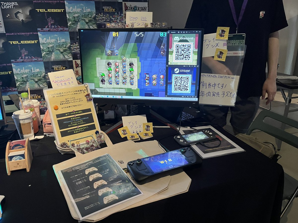 natsume0q0's tweet photo. #Bisummit #MergeandBlade
楽しいゲームです！！ https://t.co/JornEAispr