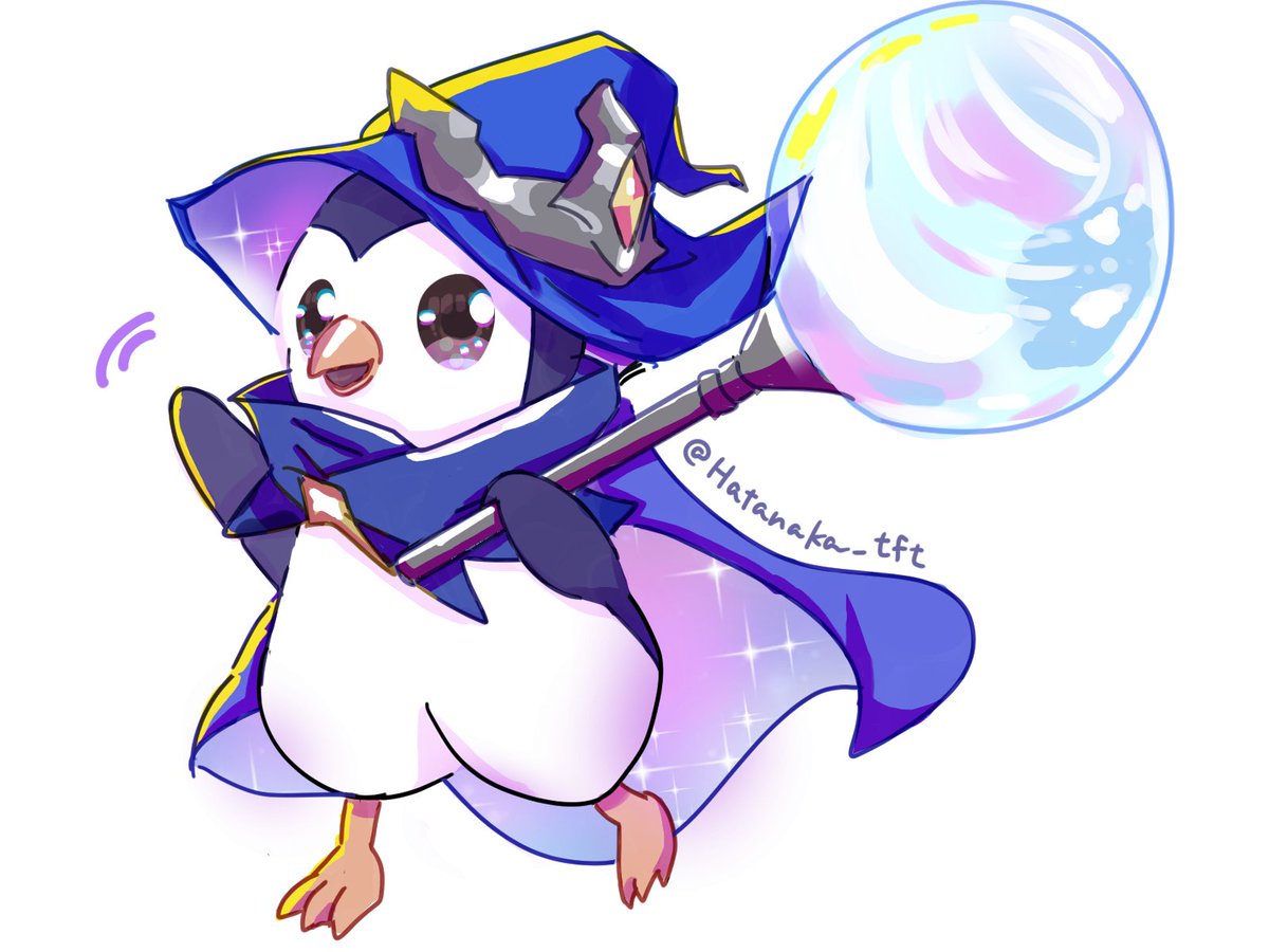 Hatanaka_tft's tweet photo. Set12🪄 Magic Pengu🐧 #ArtofTFT https://t.co/9GhXTt5GpZ
