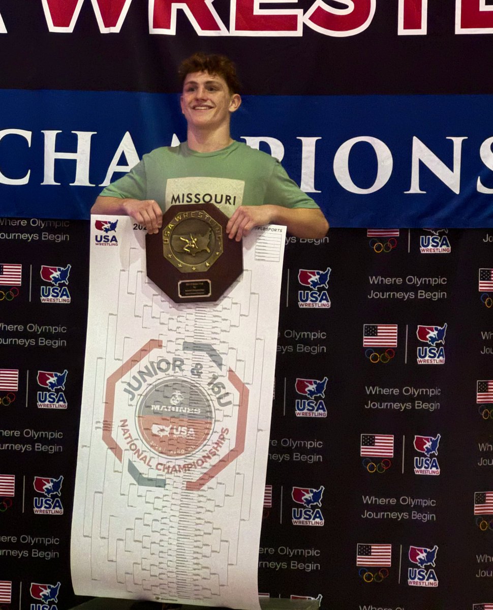 Miller Sipes is the 2024 U.S. Marine Corps 16U Fargo National CHAMPION!!!
<a href="/StaleyWrestling/">Staley Wrestling</a> <a href="/missouriwrestle/">Missouri Wrestling</a> <a href="/NKCSchools/">NKC Schools</a> <a href="/MissouriUSAW/">MO USA Wrestling</a> <a href="/StaleyFootball/">Staley Football</a> <a href="/millersipes20/">Miller</a> <a href="/DrNKCtech/">Eric Sipes</a> @sipesfran @StaleyNews <a href="/MatScouts1/">MatScouts</a> <a href="/KCStar/">The Kansas City Star</a> @610SportsKC