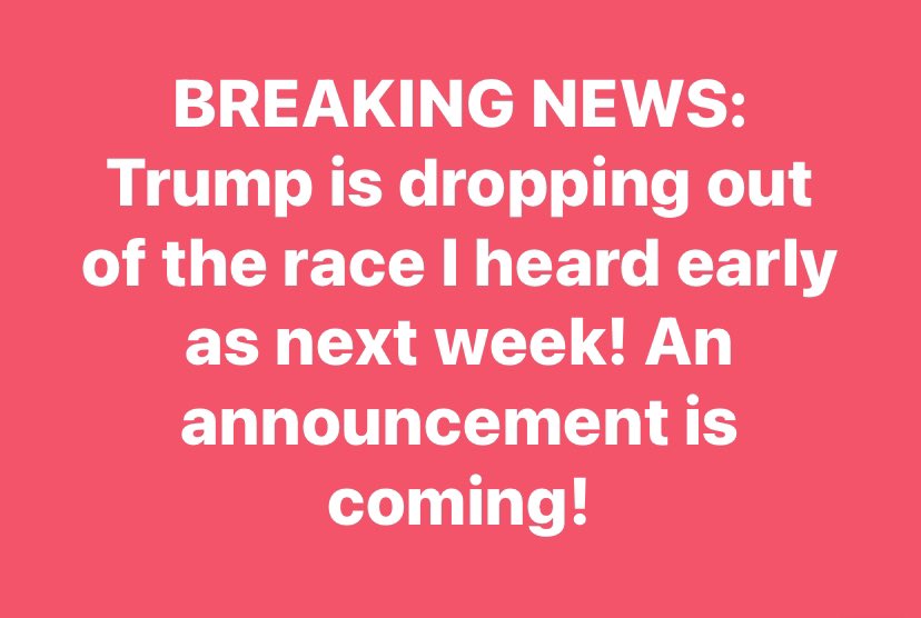 <a href="/SaltyGoat17/">SaltyGoat</a> She’s not resigning but I did hear this👇🏽👇🏽👇🏽👇🏽