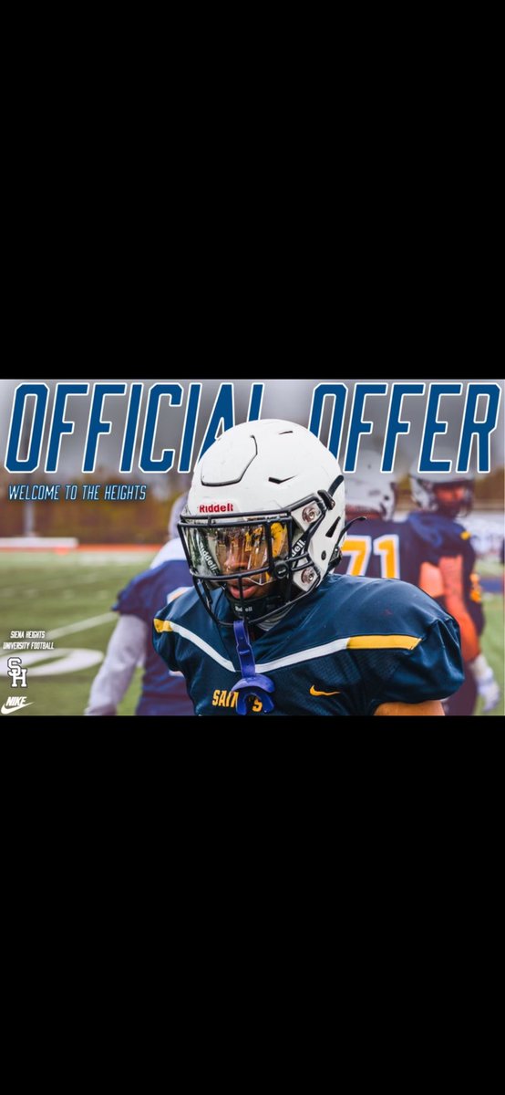 thomas_dayharsh's tweet photo. Thank you to @CoachKohn12 and @SienaHeightsFB for the opportunity to play at the next level! https://t.co/VxaGxVVLen