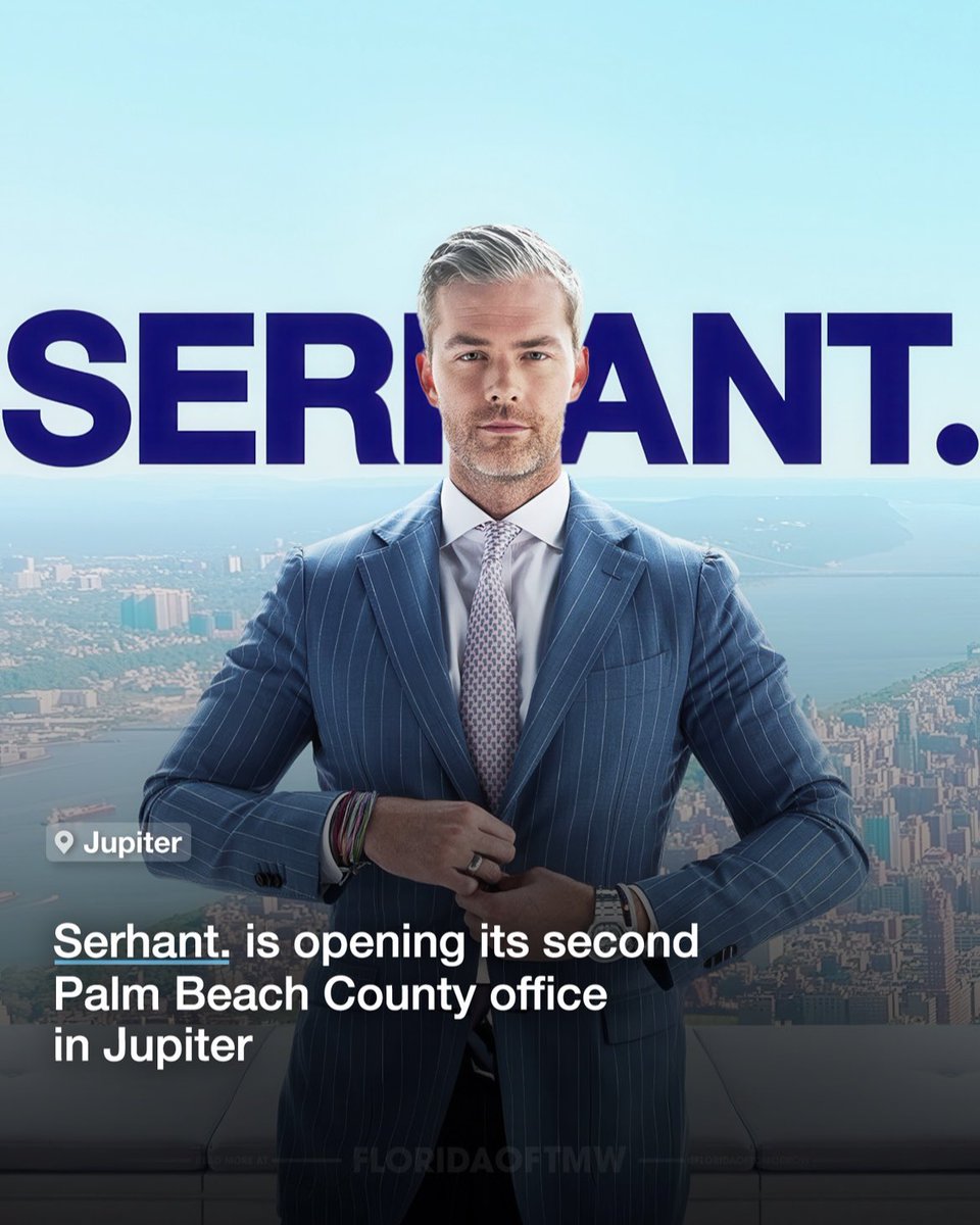 floridaoftmw's tweet photo. Celebrity real estate agent and star of Netflix hit “Owning Manhattan,” Ryan Serhant, is expanding his presence in Palm Beach County, following a banner year of over $300 million in closed sales and a growing team of over 50 agents, by opening a second office in Jupiter. https://t.co/qBaPMC7DLn
