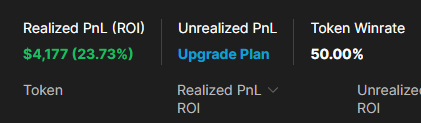 1 day pnl type shit <a href="/AlphaAlphaSOL/">alphalpha</a> <a href="/TrenchGrinders/">TrenchGrinders</a> 

Who needs help trading like this?!