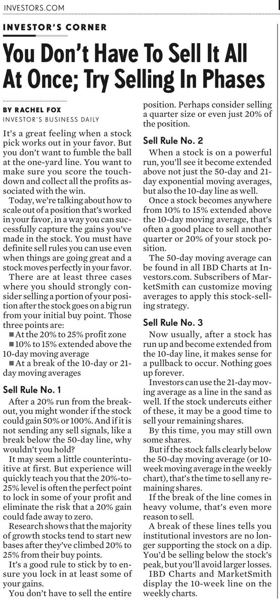 You don't have to sell all at once: Try to sell in phases.