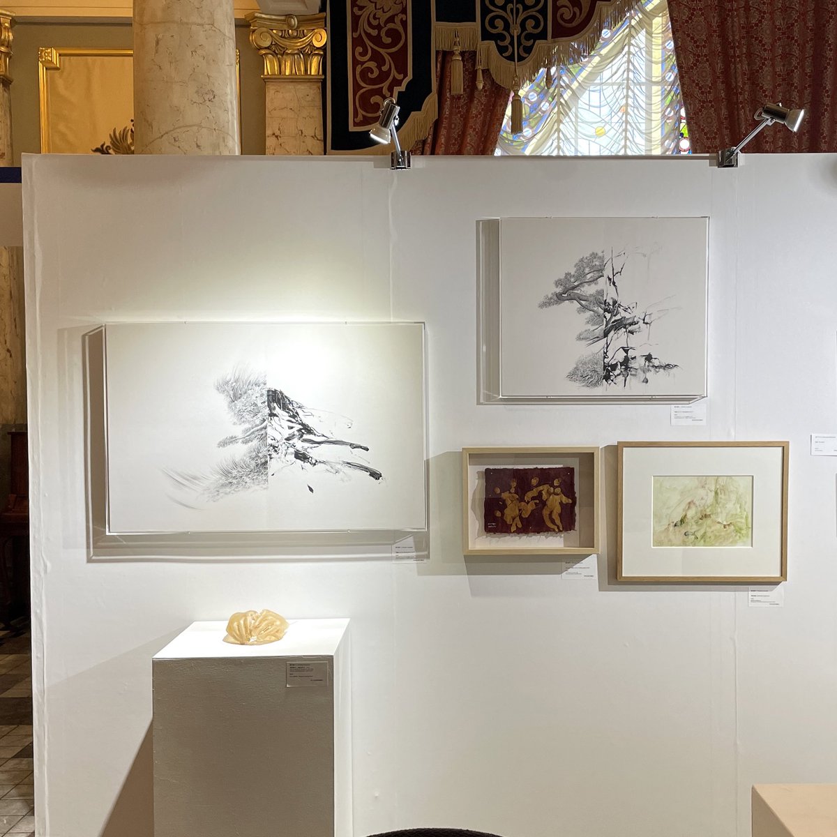 bonsaiKO's tweet image. studio J さんから出品して頂いているART OSAKA、本日最終日となりました。
私は搬入後トンボ帰りだったため会場にいられなかったのが残念。
連日暑い日が続いていますが、最後までどうぞ宜しくお願いします！
artosaka.jp/2024/jp/
#artosaka #studioj