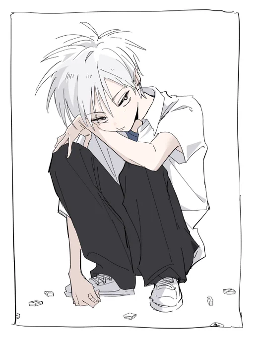 ここに乗せてないアカギ絵あったから置いとく 