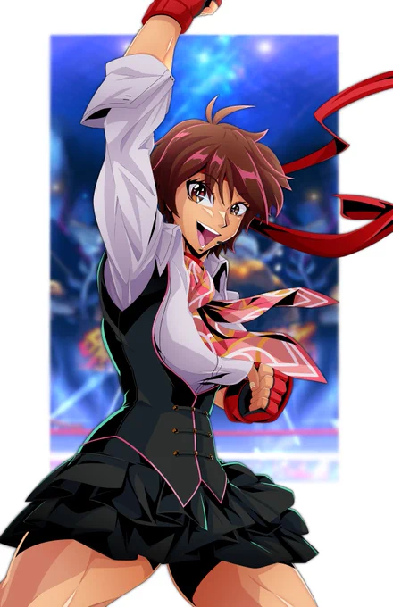 Sakura~hyping up Finals~#EVO2024 #StreetFighter 