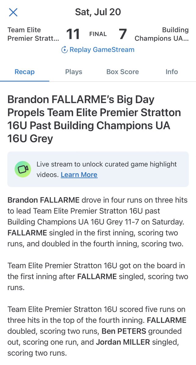 Brandon Fallarme tweet media