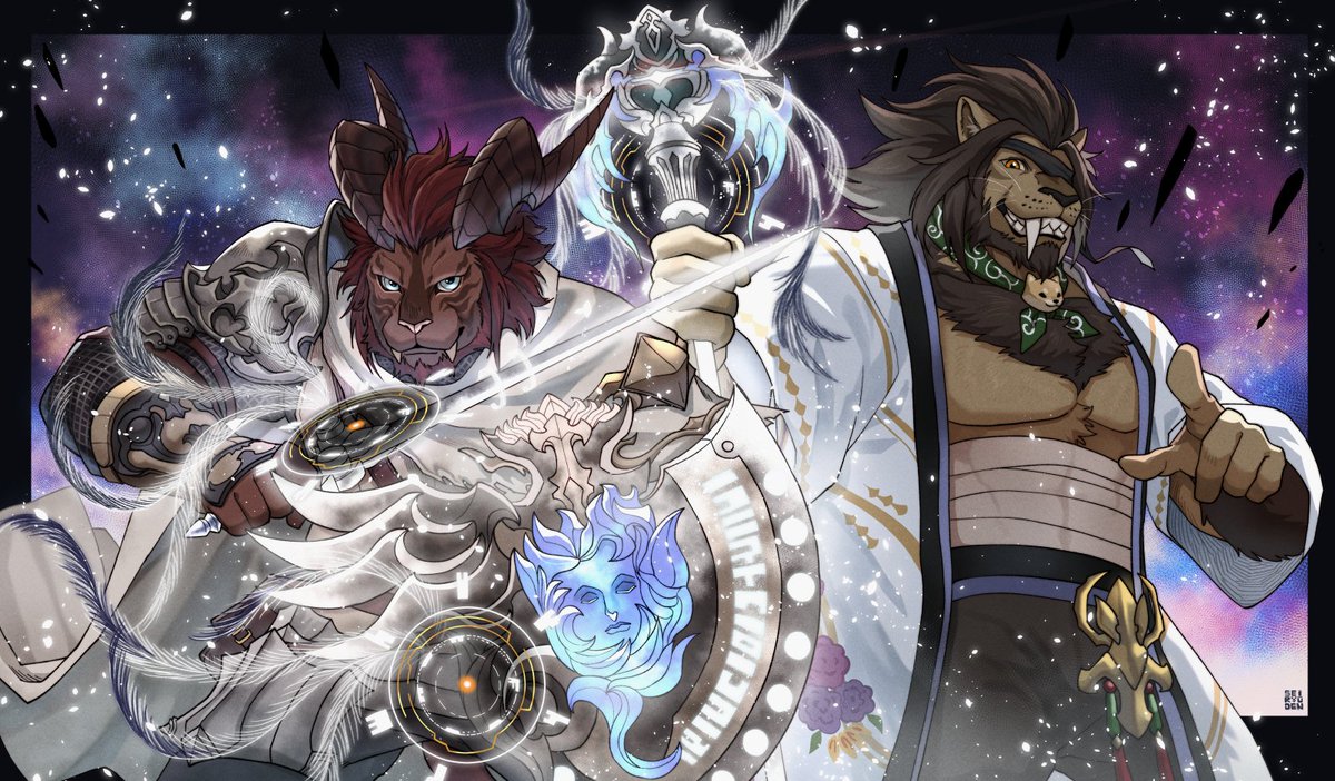 ✨🦁Alpha Legends🦁✨
Comms work for <a href="/Sancho_WHM/">sancho-xiv.bsky.social🏳️‍🌈</a> thank you so much for your kind support! 💪