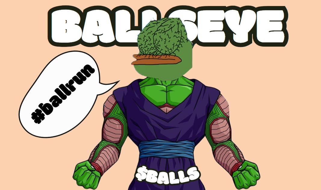 BallsEyebyMatt's tweet photo. $BALLS it's #ballseason - #ballrun 2024
https://t.co/cYfm5SaZN8
$pepe https://t.co/yitxAoZGqO