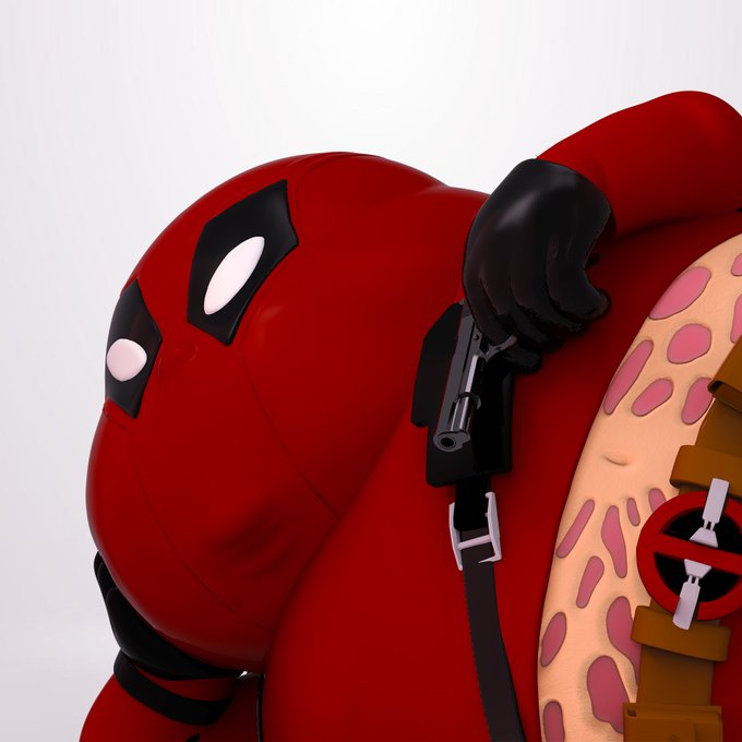 toysrevil's tweet photo. #TOYSREVILTOYNEWS: CHUNKY DEADPOOL by #AlexSolis on preorder via https://t.co/LCkq9EzsY6 (ETA Q4 2024), featuring sized 8x6x5.7 high-quality #Polystone #arttoy collectible, with NFC Authentication!

More (+)

#Deadpool
#parody
#toynews
#toysblog https://t.co/vF2QNAqIK7