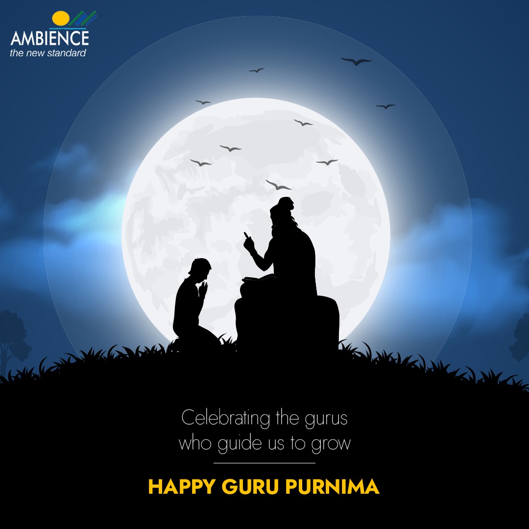 AmbienceGroupIn's tweet photo. On Guru Purnima, discover the enlightened path to your dream home with Ambience Group.
#GuruPurnima #GuruPurnima2024 #GratitudeToTheGuru #EnlightenedLiving #EnlightenedPath #DreamHome #AmbienceGroup https://t.co/1dYnmACxcl