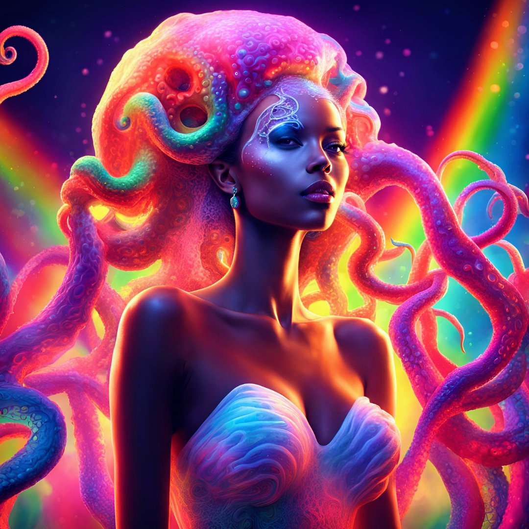 QuantumSenses's tweet photo. More delicious tentacles.... See more https://t.co/12VLpUzKnL #NFTdrops #nftarti̇st #digitalart #Octopussy https://t.co/zfOuFR9twJ