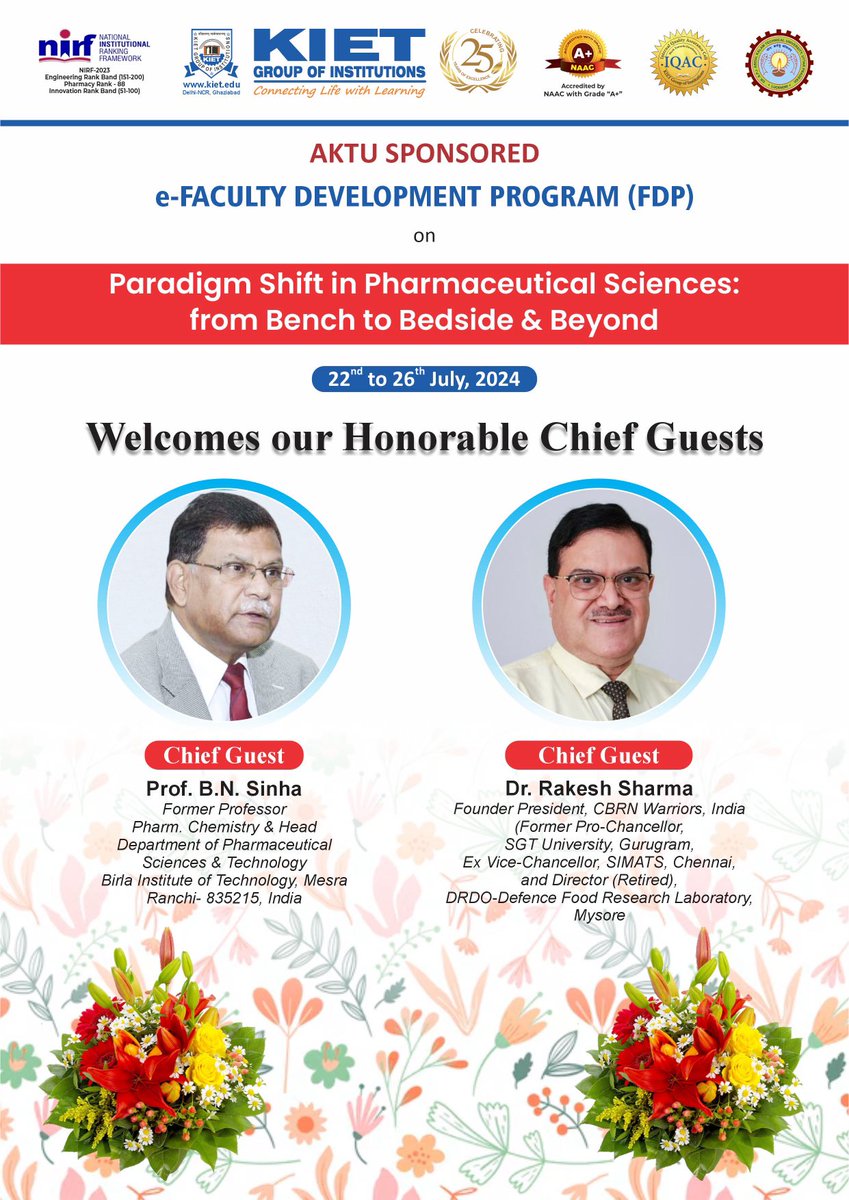 Prof Dr Rakesh Kumar Sharma tweet media