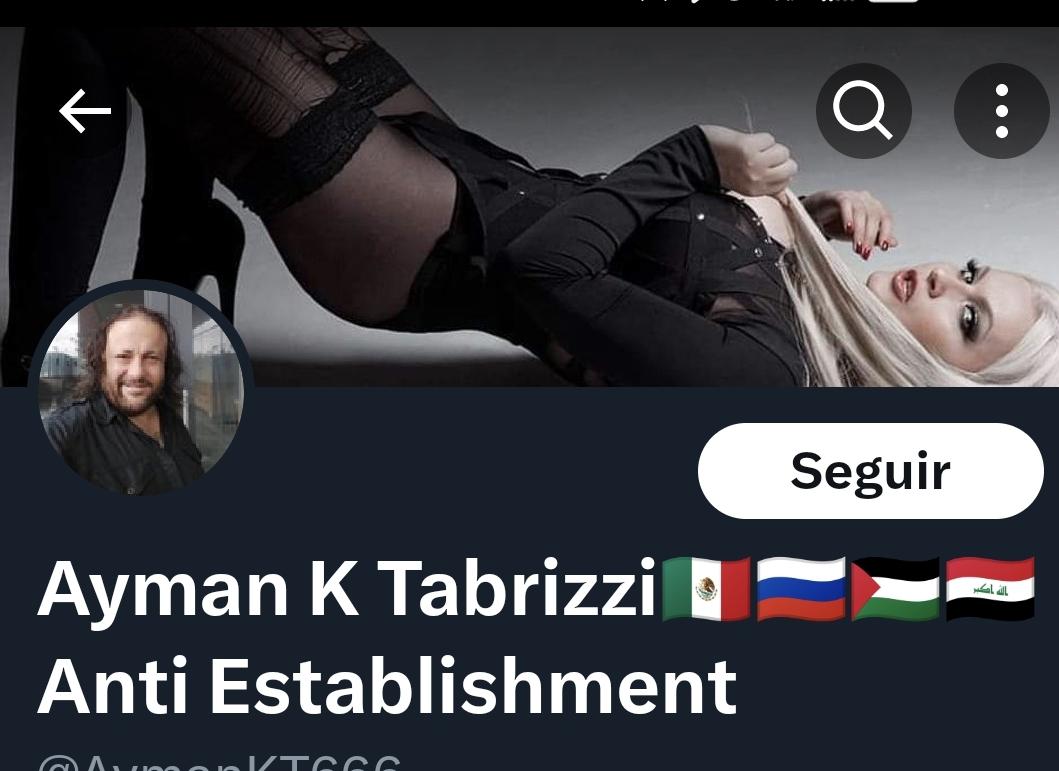 <a href="/AymanKT666/">Ayman K Tabrizzi🇲🇽🇷🇺🇵🇸🇮🇶Anti Establishment</a> <a href="/fernandeznorona/">Fernández Noroña</a> Confirmo, te gusta la Ñoronga con doble penetración. 🤣