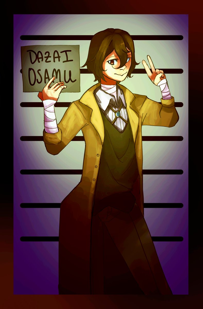 FieryMasked's tweet photo. #Dazai #BSD https://t.co/3PSxeuEx2c